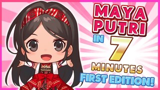 Auto Paham Maya Putri Hanya Dalam 7 Menit [Edisi Tahun Pertama Maya] (Vtuber Indonesia)