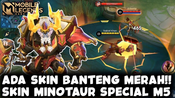 REVIEW SKIN MINOTAUR SPECIAL M5 "DREADNAUGHT" | MOBILE LEGENDS BANG BANG