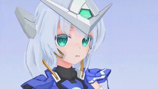 [Gundam MMD/Sand Sculpture] Exia 『เดาสิว่าฉันเป็นใคร~』(