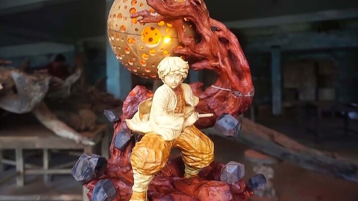 Concentrate and reach the top! 【Wood Carving My Wife is Shanyi】