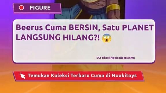 Kalau Dewa Penghancur sudah kehilangan kontrol, kekuatannya memang nggak masuk akal