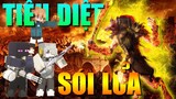 Minecraft LỚP HỌC MA SÓI 2 #11-  BIỆT ĐỘI JAKI, ERIKA, ZIO HỢP SỨC CHỐNG LẠI MA SÓI LỬA  🐺 vs 🔥