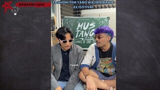 3 fashion item ini gak boleh ketinggalan kalau lo mau dateng ke festival nih Mustang Gang!  kalau lo
