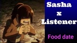 ASMR Sasha Braus x Listener - Food Date (Attack on Titan ASMR)