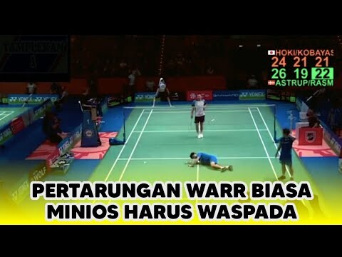 🔴YONEX GAINWARD German Open 2022 | Takuro Hoki/Yugo Kobayashi VS Kim Astrup/Sekarup Rasmussen