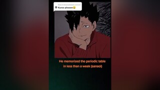 Reply to  he's also the most requested so here's kuroo! hope u like it🥰 fyp fypシ anime haikyuu headcannons kuroo kurootetsurou