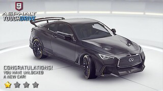 INFINITI Black Project S - New Car Unlocked - Asphalt 9: Legends