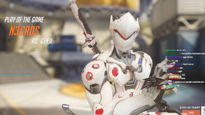 Overwatch 2 Genji God Necros ที่เร็วที่สุดแสดงวิธีดำเนินการทีมของคุณในฐานะ Genji