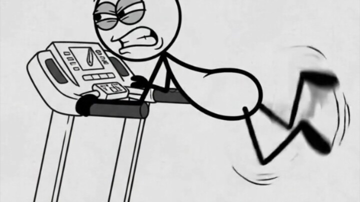 Stickman vs Trademill #short #funny #stickman #chinaAilover