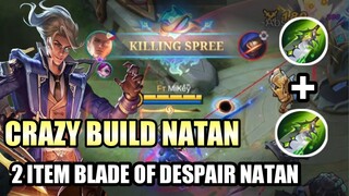 Don't Try This Build If You Don't Want To Report Crazy Sick Really | Natan Gameplay