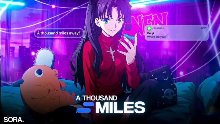 MNERVA - A Thousand Miles 「AMV x LYRICS」
