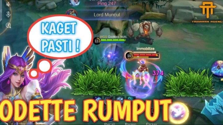 ODETTE RUMPUT BIKIN KAGET ! GAK SEMPET LARI MUSUHNYA !