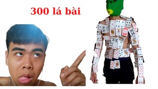CQT - Thử Dán 300 Lá Bài Lên Người (Try Sticking 300 Cards On You)