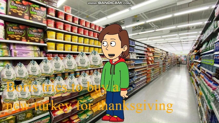 Boris Tries to Buy a New Turkey for Thanksgiving