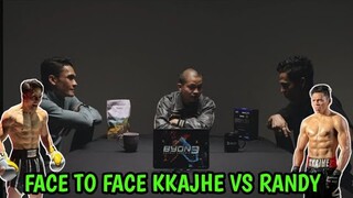 FACE TO FACE KKAJHE VS RANDY PANGALILA || KKAJHE VS RANDY PANGALILA