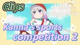 [Miss Kobayashi's Dragon Maid] Clips | Kanna's sports competition 2