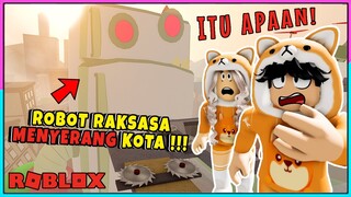 WOOF BERSAUDARA JADI KECIL !!! DI KEJER ROBOT RAKSASA !!! - Roblox Indonesia