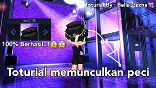 Toturial memunculkan peci di gacha club. 100% Berhasil..!😱😱