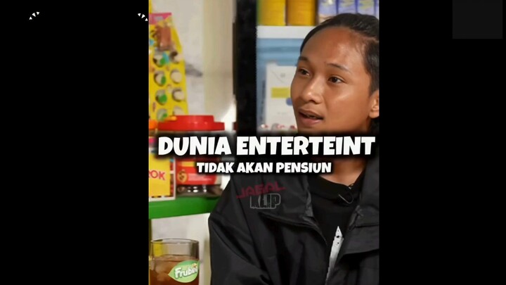 Fajar tidak akan pensiun di Dunia Enterteint.