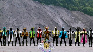 [120 frame] Kamen Rider hantu Grateful Soul highlight pertempuran yang membara