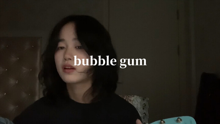 غناء مقلد لـ bubble gum