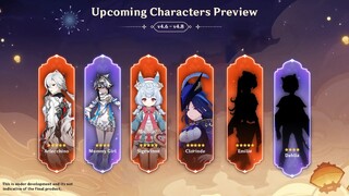 UPDATED!! Version 4.6 to 4.8 New Character Banners Roadmap - Genshin Impact