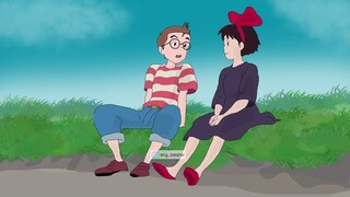 Tombo and Kiki (Anime Kiki's Delivery Service)