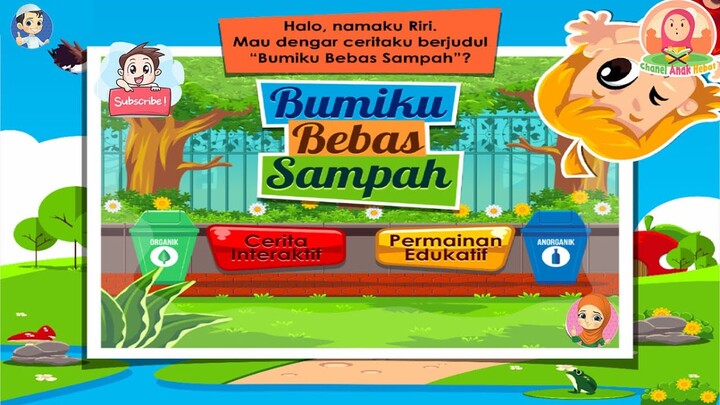 BUMIKU BEBAS SAMPAH | EDUKASI ANAK - MEDIA PEMBELAJARAN ANAK - CERITA ANAK