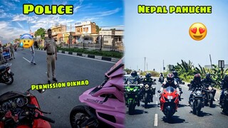 NEPAL mai Hayabusa enter hone se pehle hi Police ne rok liye 😰 phir bhi hum pahuch gaye 😍