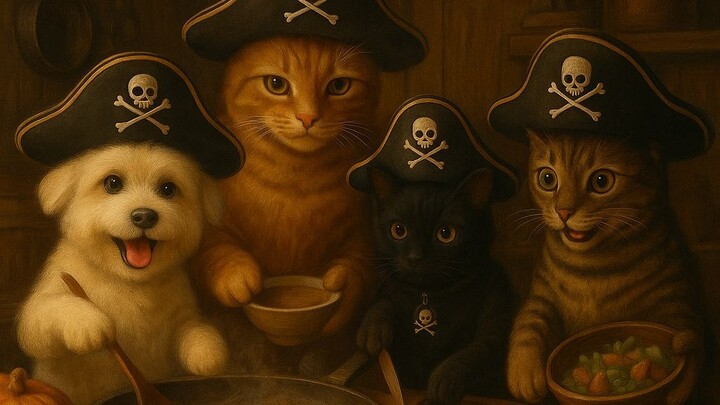 I'm Captain Kitty, and today is my 10th day back to life.