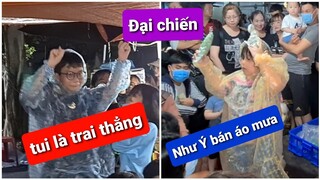 NHƯ Ý đại chiến BÉ Buê đuê 10 tuổi tại tiệm Bánh tráng trộn DIVA Cát Thy