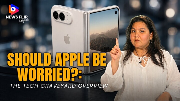 Apple launched a phone that folds in half.