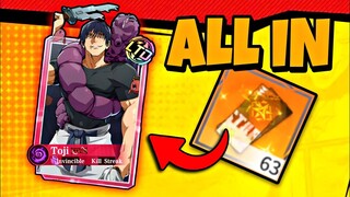 SAATNYA F2P GACHA BANNER LIMITED TOJI HASIL NIMBUN SATU BULAN - JUJUTSU SORCERER