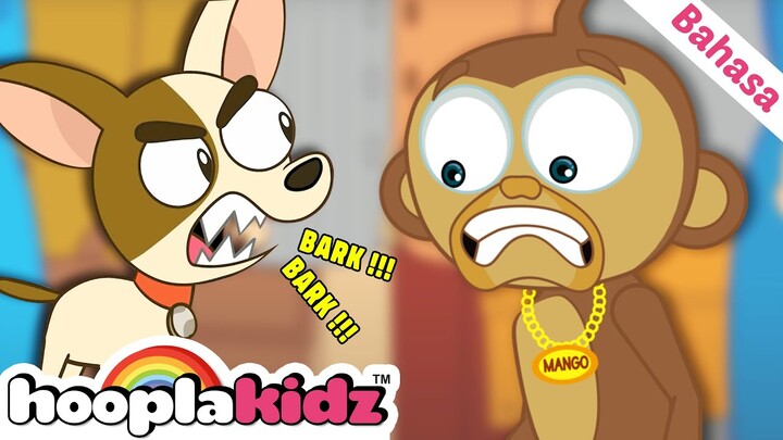 Mango Minutes - Naik Kereta Api | Lagu Anak Anak | HooplaKidz Bahasa Indonesien