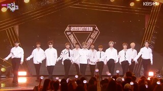 【SEVENTEEN】刀群舞是什么？很难么？试试呗？没有什么是十七跳不出来的，分分钟三连转？