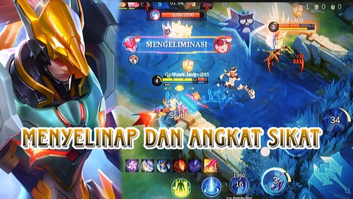 MENYELINAP DAN ANGKAT SIKAT