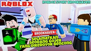 Penyelamatan Gojek Yang Dijebak Bencong - Brookhaven Roblox Indonesia