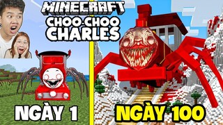 Sinh Tồn 100 Ngày Nuôi Choo-Choo Charles Xe Lửa Quái Vật Cùng bqThanh và Ốc ?!