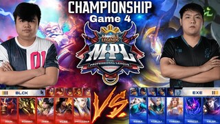 Grand Finals Game 4 BLACK vs EXE [Bo7] | (FILIPINO) MPL-PH S7 Playoffs Day 5 | MLBB