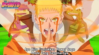 Perfect Senjutsu.! Naruto Aktifkan Mode Sage Paling Mematikan di Era Boruto - Pengorbanan Terakhir