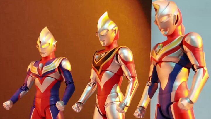 Using real bone sculpture models to reproduce "Tiga Dyna Gaia: The Battle of Time and Space"