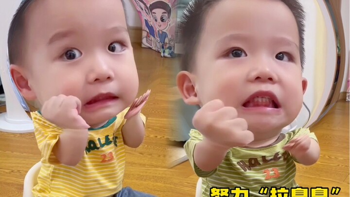 مع الاستمرار في الرعاية، أصبح الطفل الصغير قادرًا على التواصل.