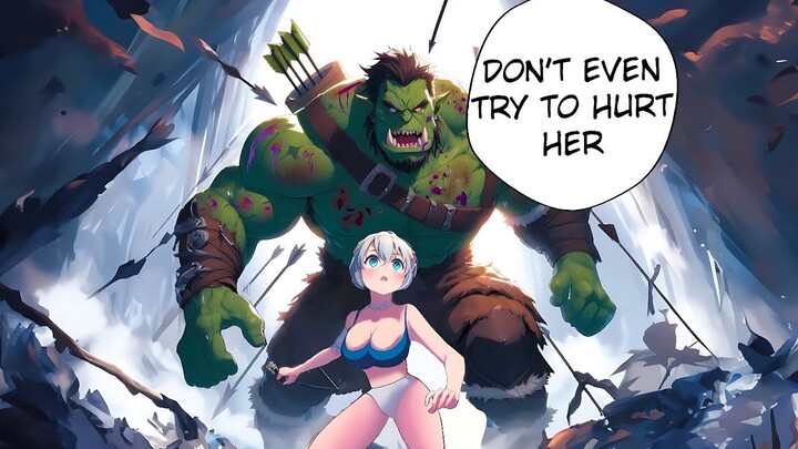 Giant Orc becomes Protector of a Little Witch and she falls in Love with him | Complete Manga