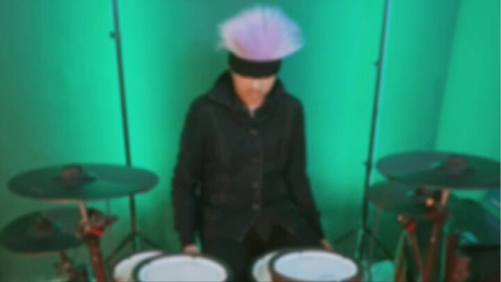 The Rumbling - SiM ( drum cover ) Gojo Satoru join Rumbling 🔥TATAKAEEE!#putraroket