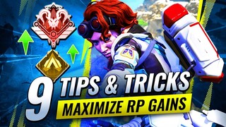 RANK UP FASTER IN SEASON 13! (9 Tips & Tricks to Maximize RP Gains in Apex Legends!)