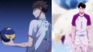 Can Oikawa and Ushijima help Shiratorizawa reach the top 4 at Spring High School?