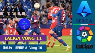 Tin bóng đá kết quả Vòng 10 Serie A Ý, LaLiga Tây ban nha, Vòng loại U23 Châu Á