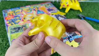 [Pocket Maple] Beli majalah Pokémon dan dapatkan model rakitan Pikachu gratis? Unboxing dekompresi P
