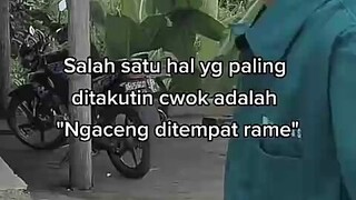 "hal yang ditakutin cwok"