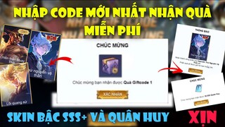 Giftcode Liên Quân | Nhập CODE Mới Nhất Nhận Quà Skin Trang Phục Xịn Và Quân Huy Miễn Phí Toàn Sever